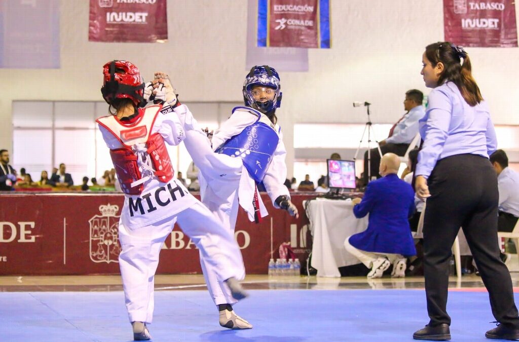 Cierra Tabasco Taekwondo de Nacionales CONADE con plata y bronce